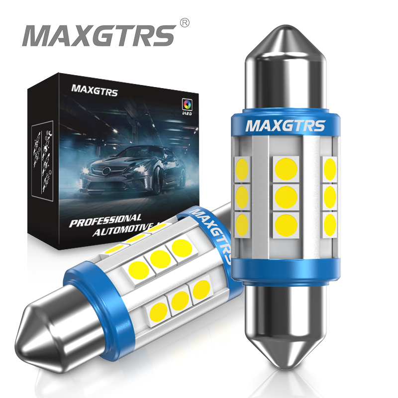 Maxgtrs X V V Festoon C W C W Chip Bulb Canbus Mm Mm