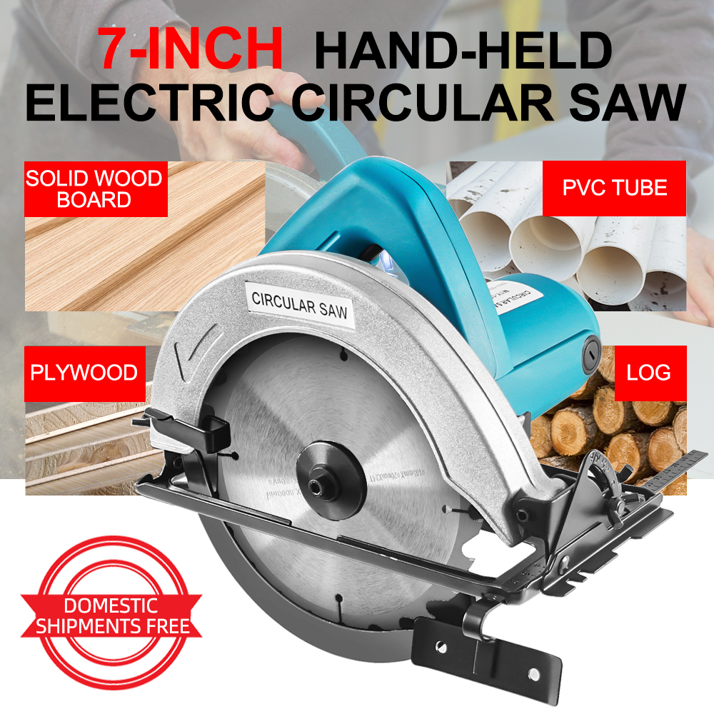 Circular Saw 220V 7 Inch185mm Electric Cutter Cutting Machine Lazada PH