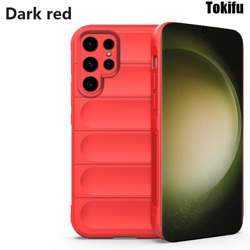 Tokifu For Samsung Galaxy S21 + Illusionary Shield Silicone Soft Shell Anti-fall And Shock-absorbing Protective Phone Case