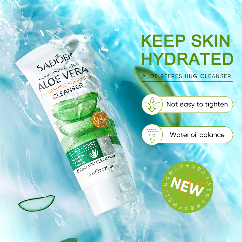 ROREC SADOER Aloe Vera Refreshing Purifying Cleanser Refreshing