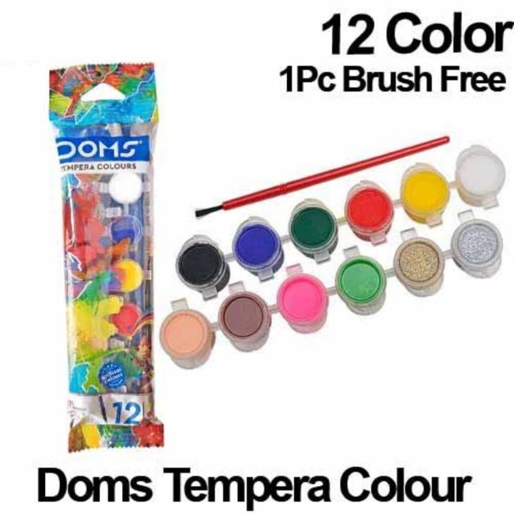 Doms Tempera colors 12