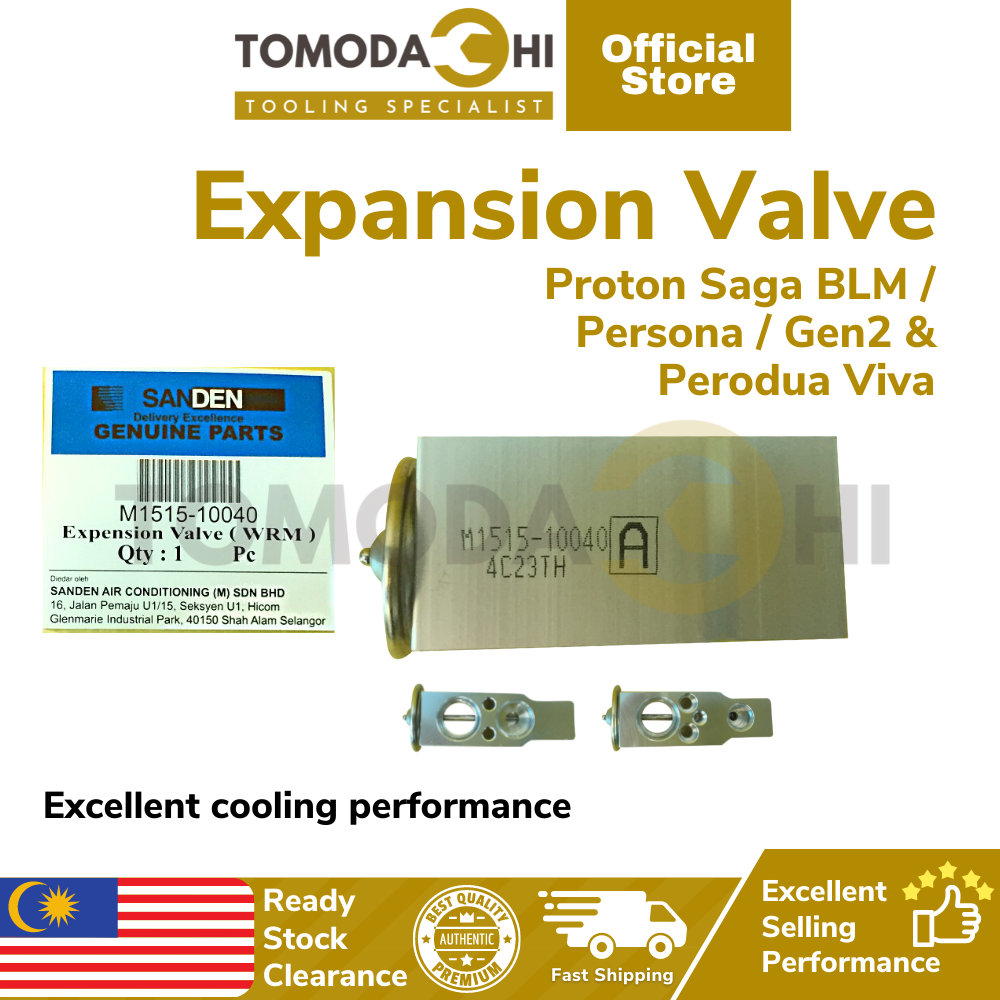 TOMODACHI Sanden Expansion Valve Aircond Proton Saga BLM Gen2 Persona