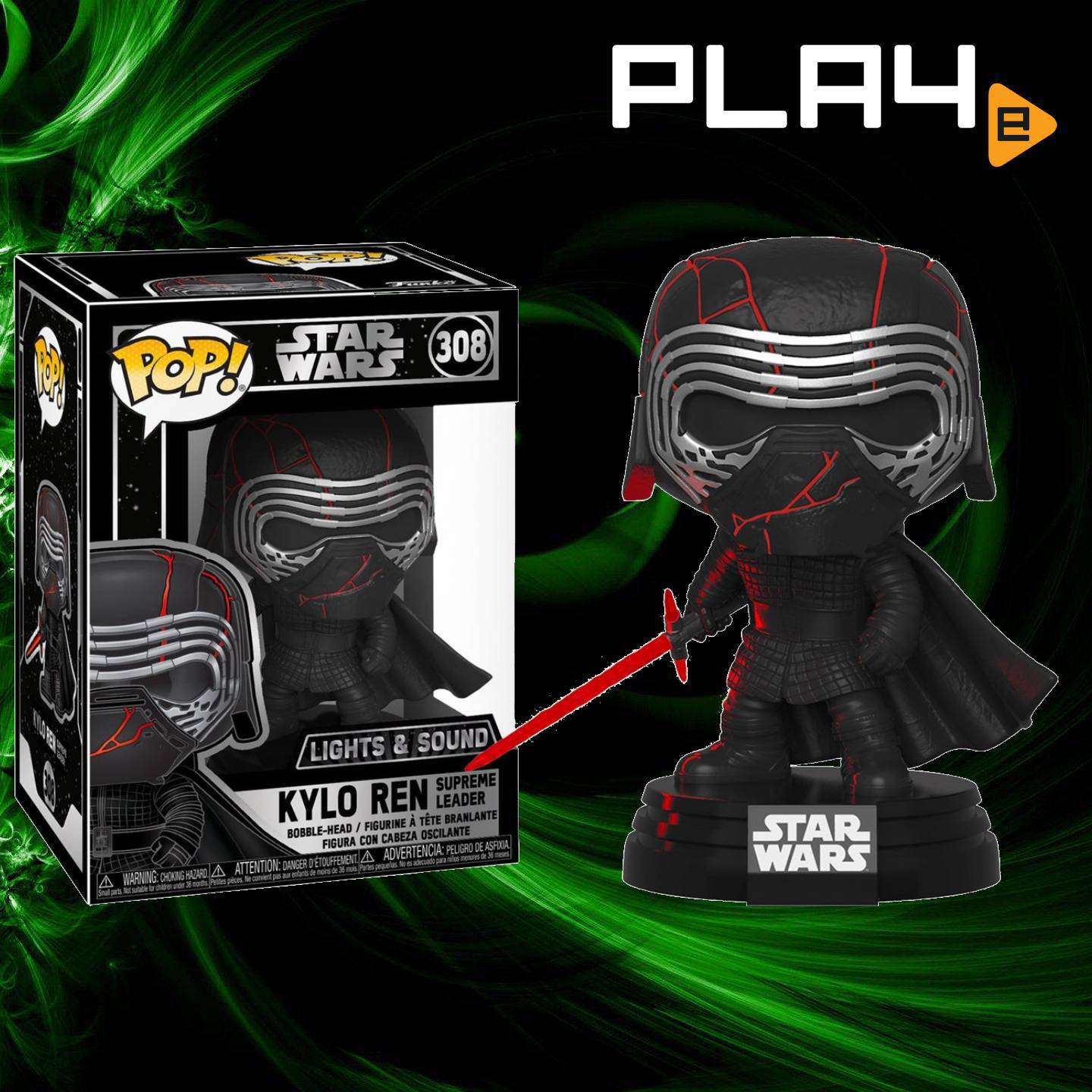 Funko POP 308 Star Wars Kylo Ren Light Up Lazada Singapore