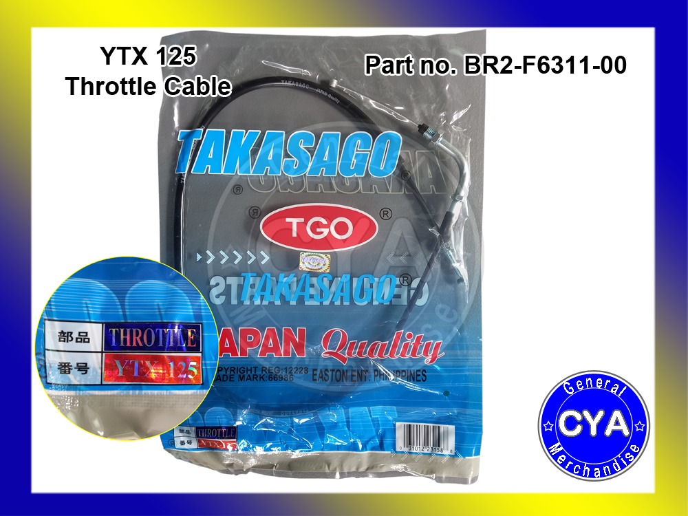 Throttle Cable Ytx Takasago Lazada Ph