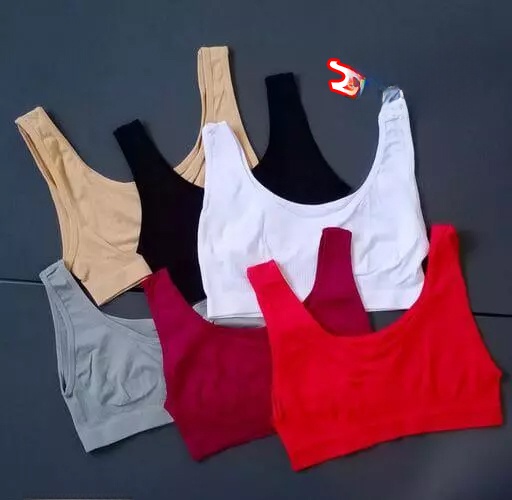 2 Pieces Semis Bra Genji For Womens And Girls / Comfortable Air Bra for Ladies / Gym Bra for Girls / Women Bra