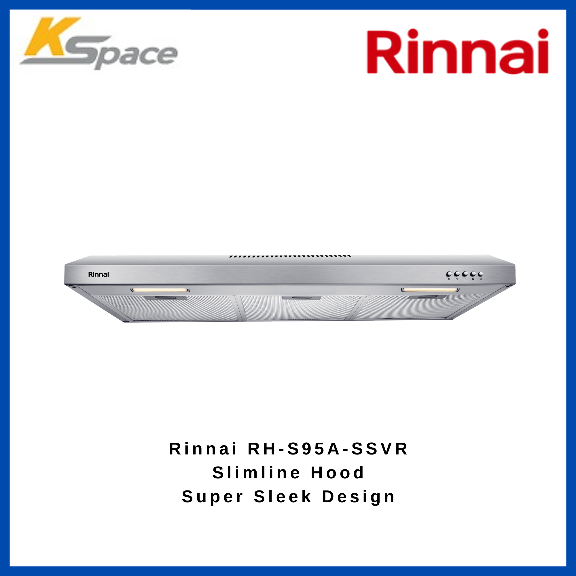 Rinnai RH S95A SSVR Slimline Hood Super Sleek Design Lazada Singapore