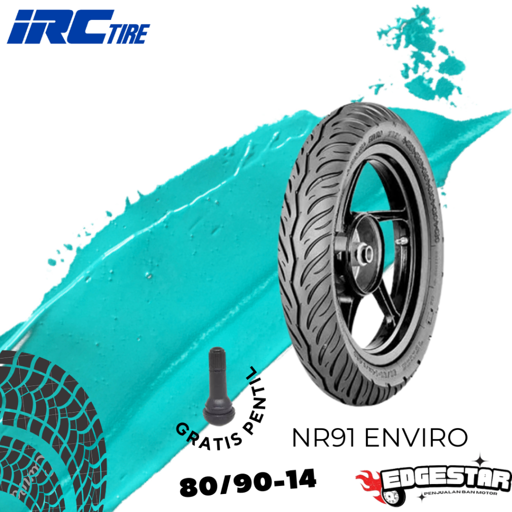 Ban Irc Nr Enviro Ring Tubeless Sepasang Satuan Ukuran