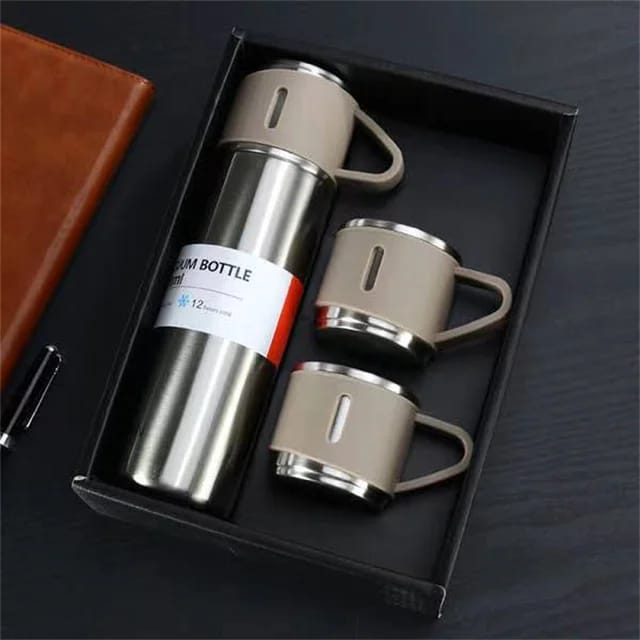 Termos Sultan Vacuum Flask Set Box Tumbler Stainless Premium Cup Set