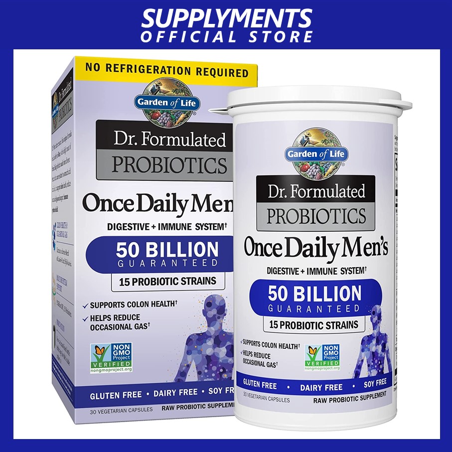 Garden Of Life Dr Formulated Probiotics For Men Once Daily Mens