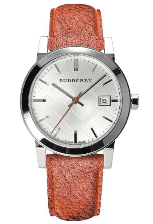 burberry watch orange