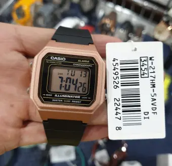 casio illuminator black gold