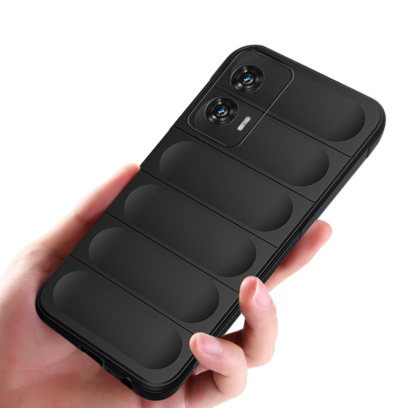 For Moto edge 50 Pro 50 Ultra Case Waterproof Soft Anti Slip Wavy Silicone for Motorola Edge 50 Ultra 50 Pro Back Cover