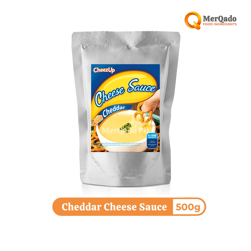 CheezUp Cheddar Cheese Sauce 500g Lazada PH