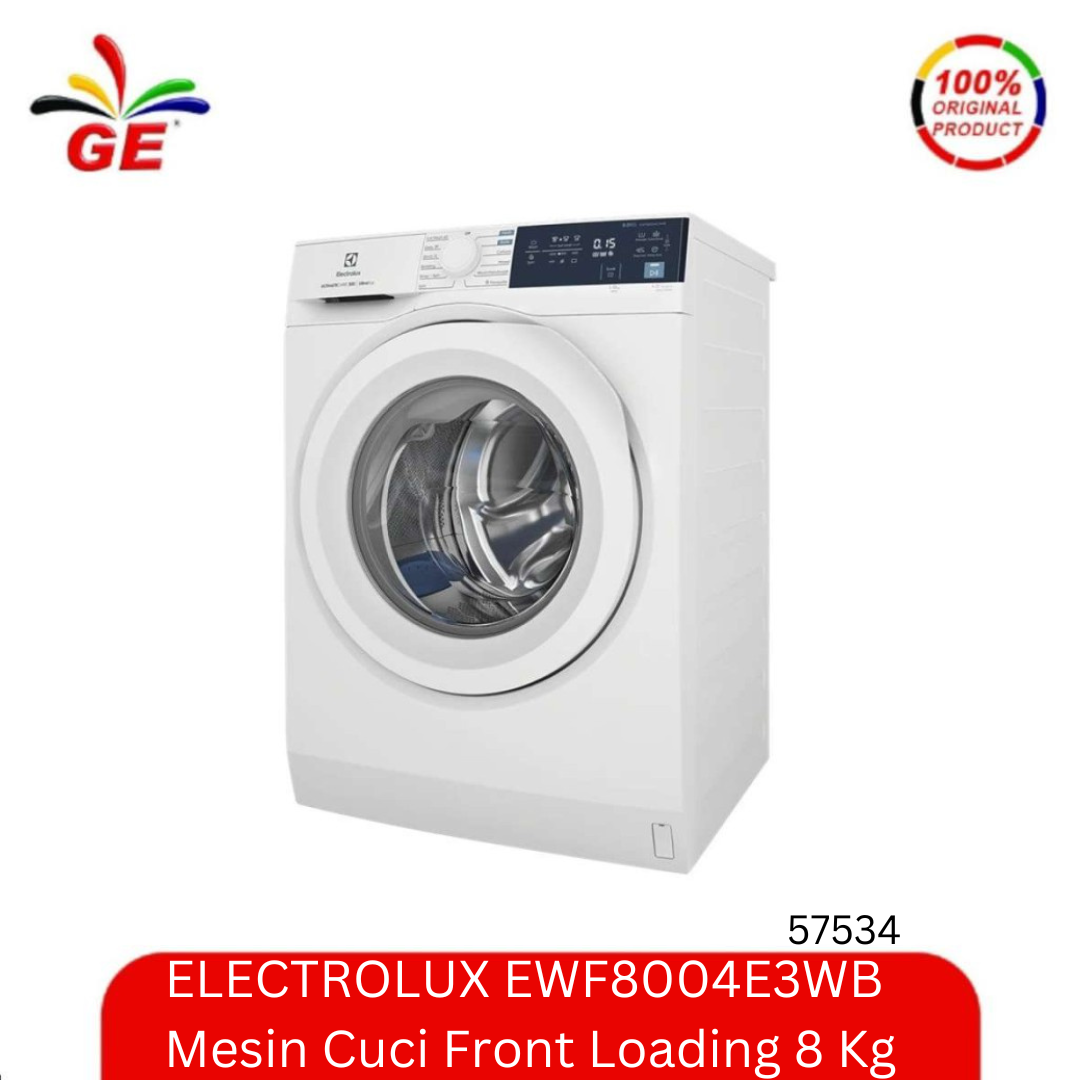 Electrolux Ewf E Wb Mesin Cuci Front Loading Kg Lazada