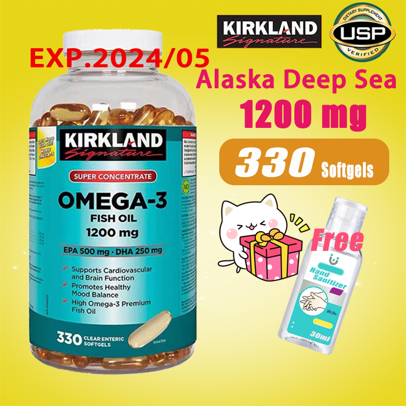 Kirkland Fish Oil Omega Fish Oil Mg Softgels Lazada Co Th