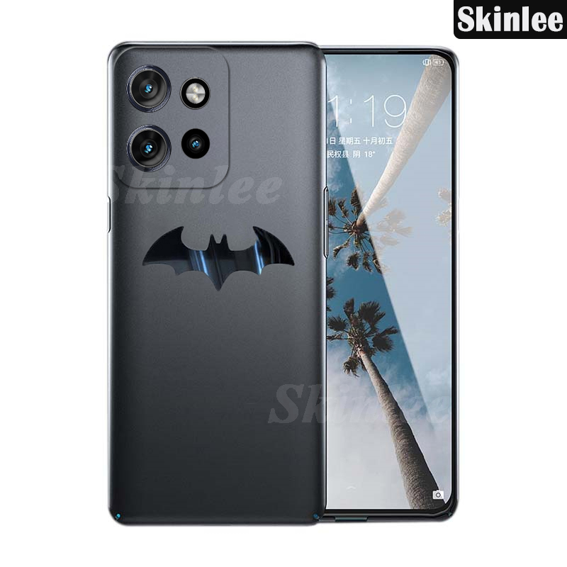 Phone case For Moto Edge 50 Back cover Luxury Frosted Matte Back Slim Metal Bat Man Non-slip Full Protective For Moto Edge 50 Neo Cover cases