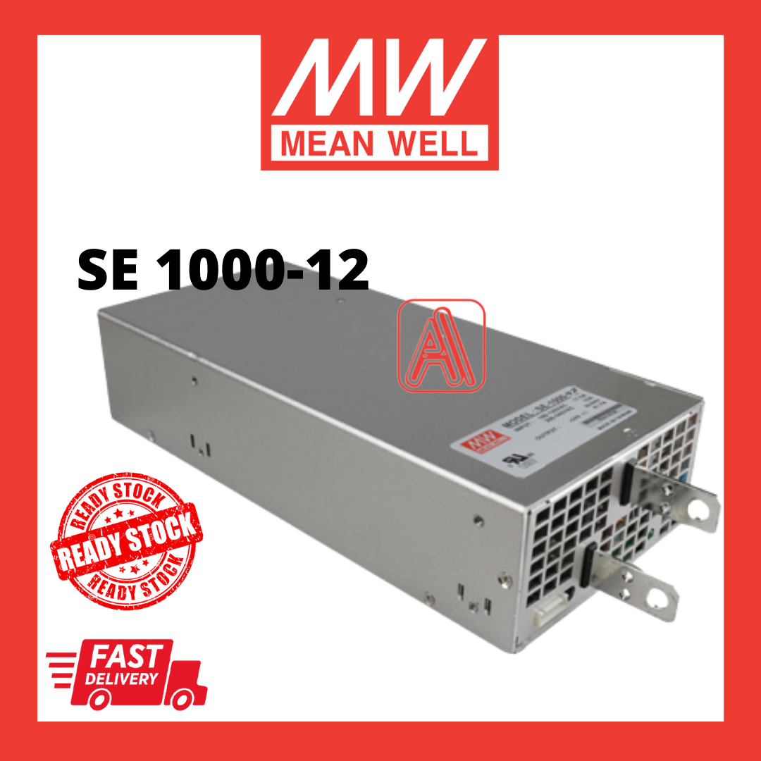 Mean Well SE 1000 12 1000W 12V 83 3A SE 1000 24 1000W 24V 41 7A