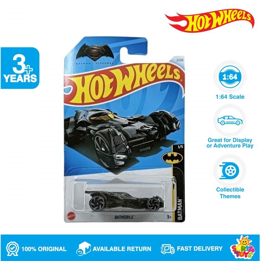 Hot Wheels Batman Vs Superman Batmobile Batman Lot G 2024 Lazada Indonesia