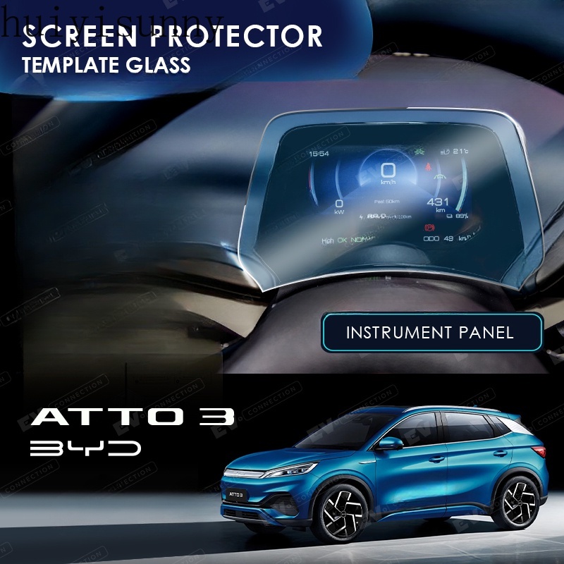 Hys Byd Atto Tempered Glass Screen Protector Infotainment Standard