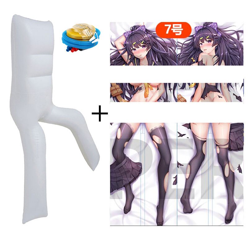 Inflatable Body Pillow Anime Fujiwara Chika Dakimakura Air With Sex