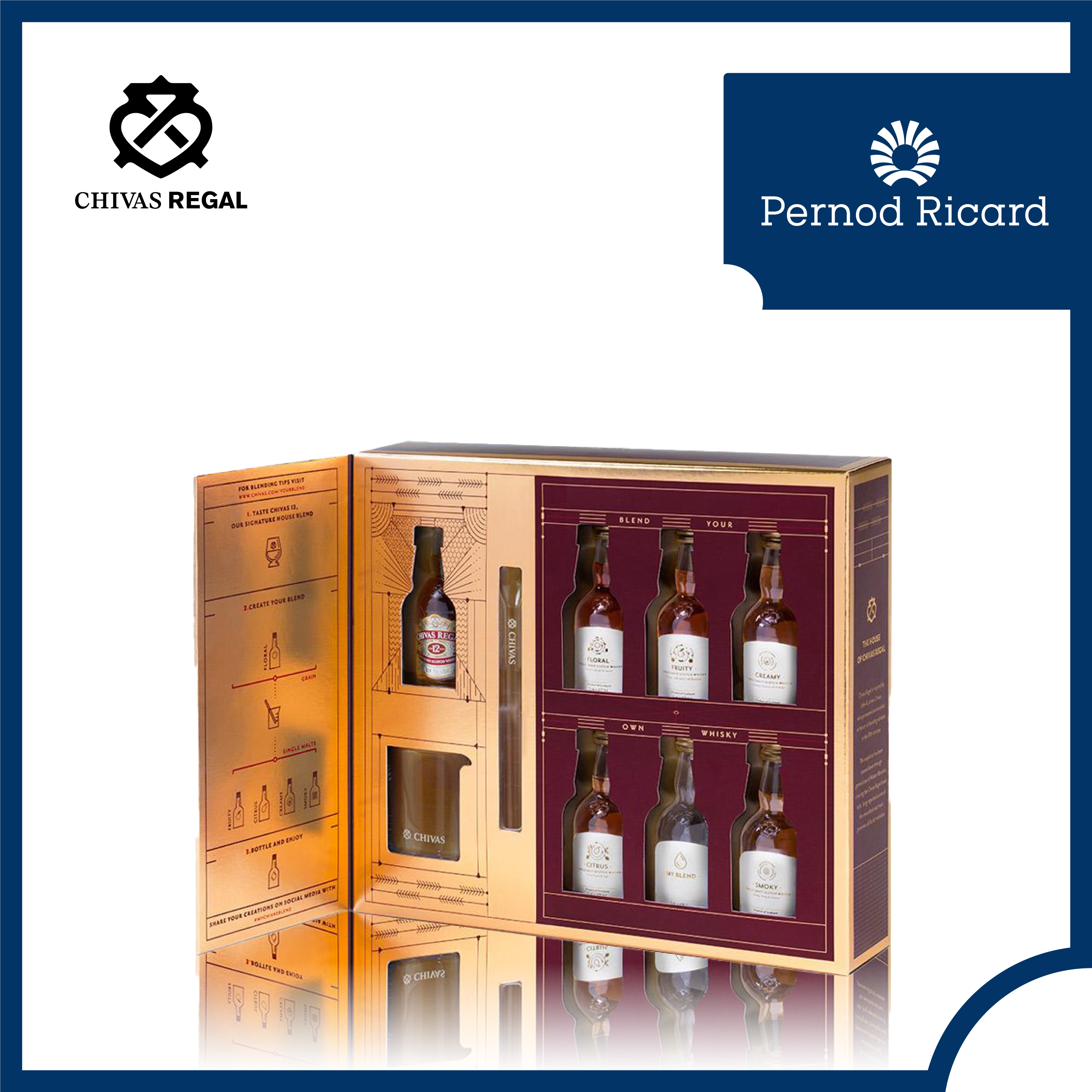 Official Store Chivas Regal Blending Kit Master The Art Of Blending