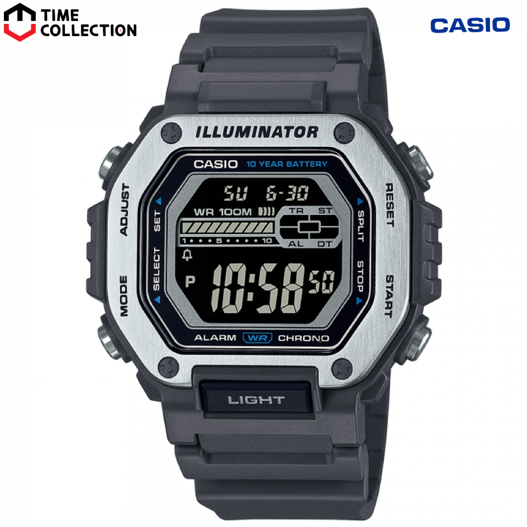 Casio Analog MWD 110H 8B For Men W 1 Year Lazada PH