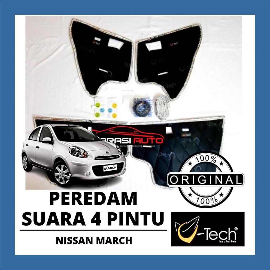 Peredam Suara Pintu Akustik Mobil Nissan March Original Vtech