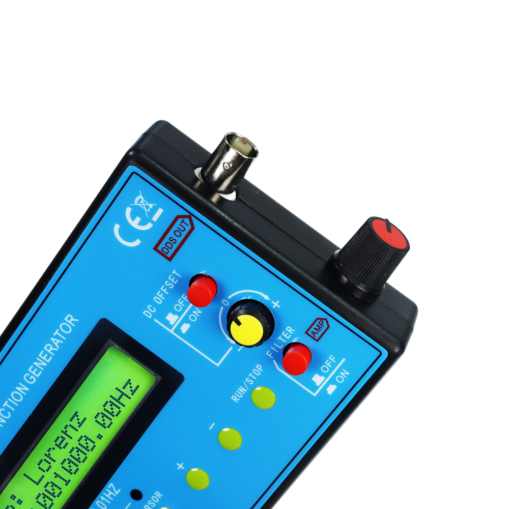 FG-200 DDS Function Signal Generator Frequency Counter 0.01Hz - 500KHz Signal Source Module Sine+Square+Sawtooth Waveform. 