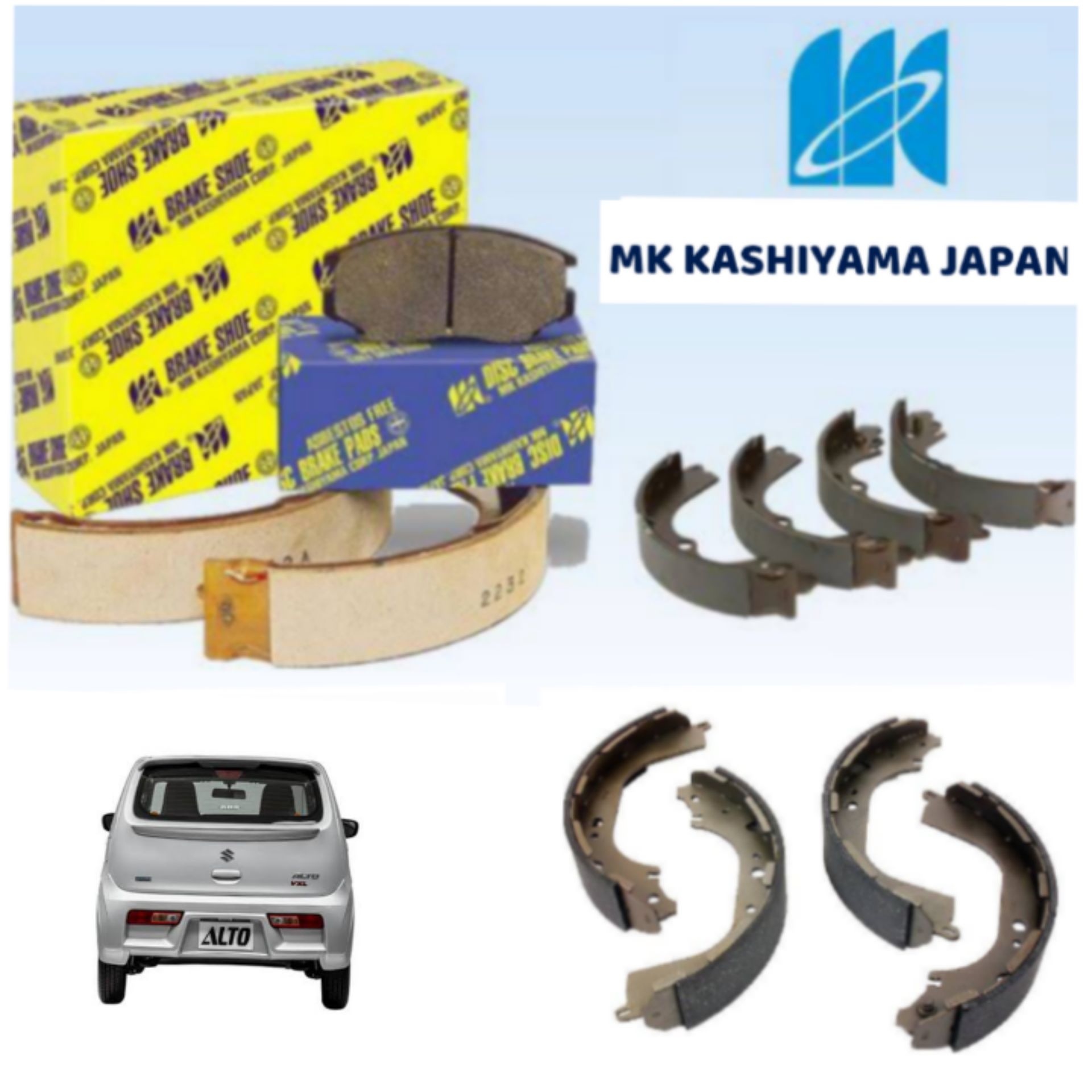 Rear Brake Shoe Suzuki Alto Mk Japan Daraz Pk