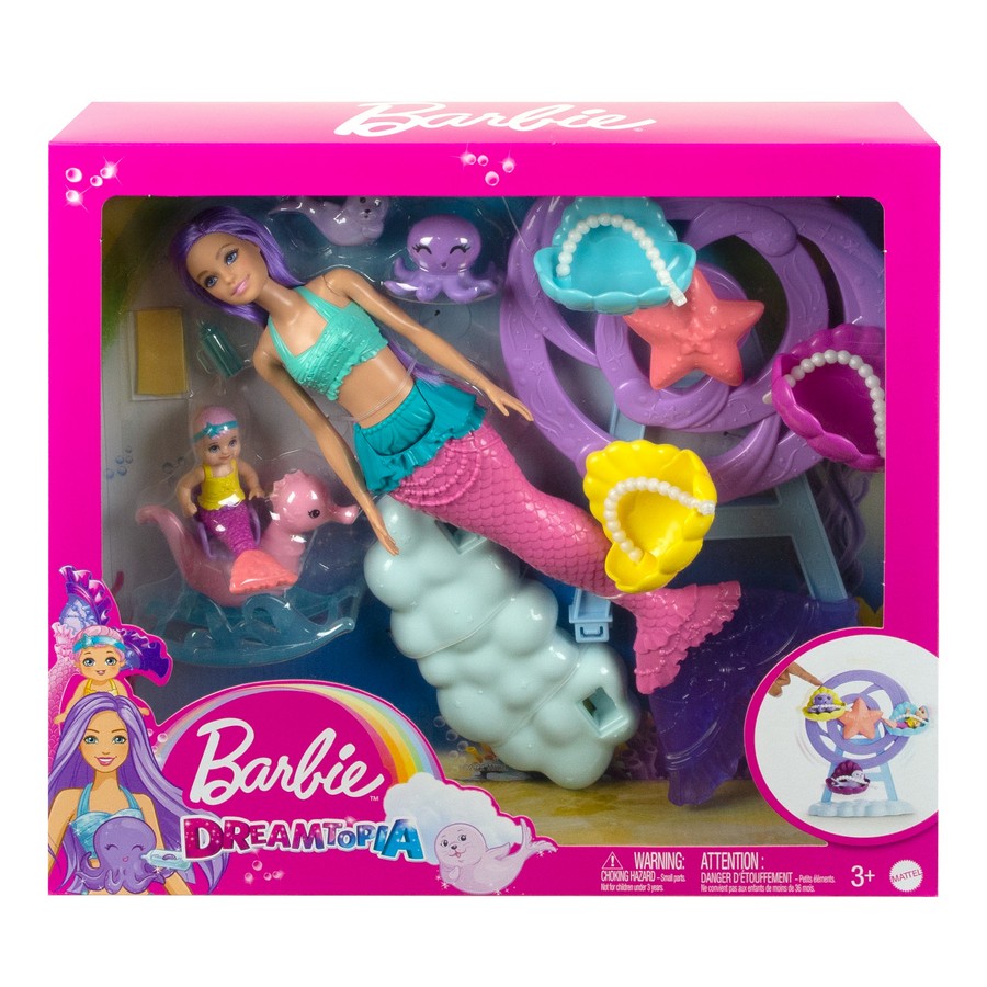 Barbie Dreamtopia Mermaid Playset Lazada