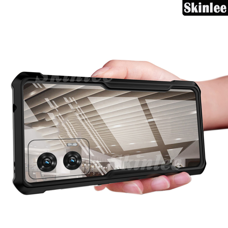Phone case For Motorola Moto G45 Back cover Transparent Full Air Protection Soft Armor Shockproof cover For Moto G45 Cover cases