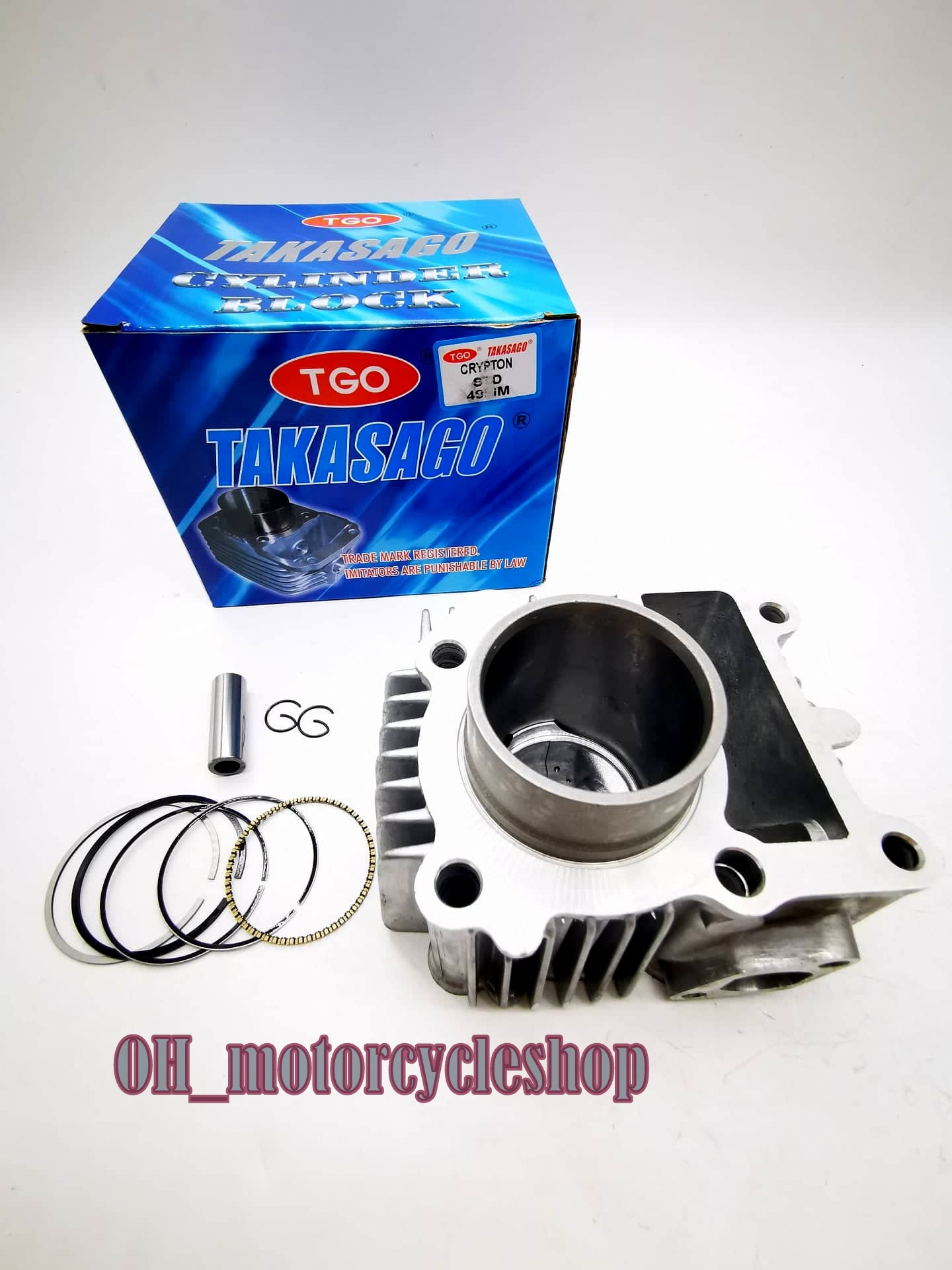 TAKASAGO Cylinder Block For Crypton 49mm W Out Gasket Same As Post