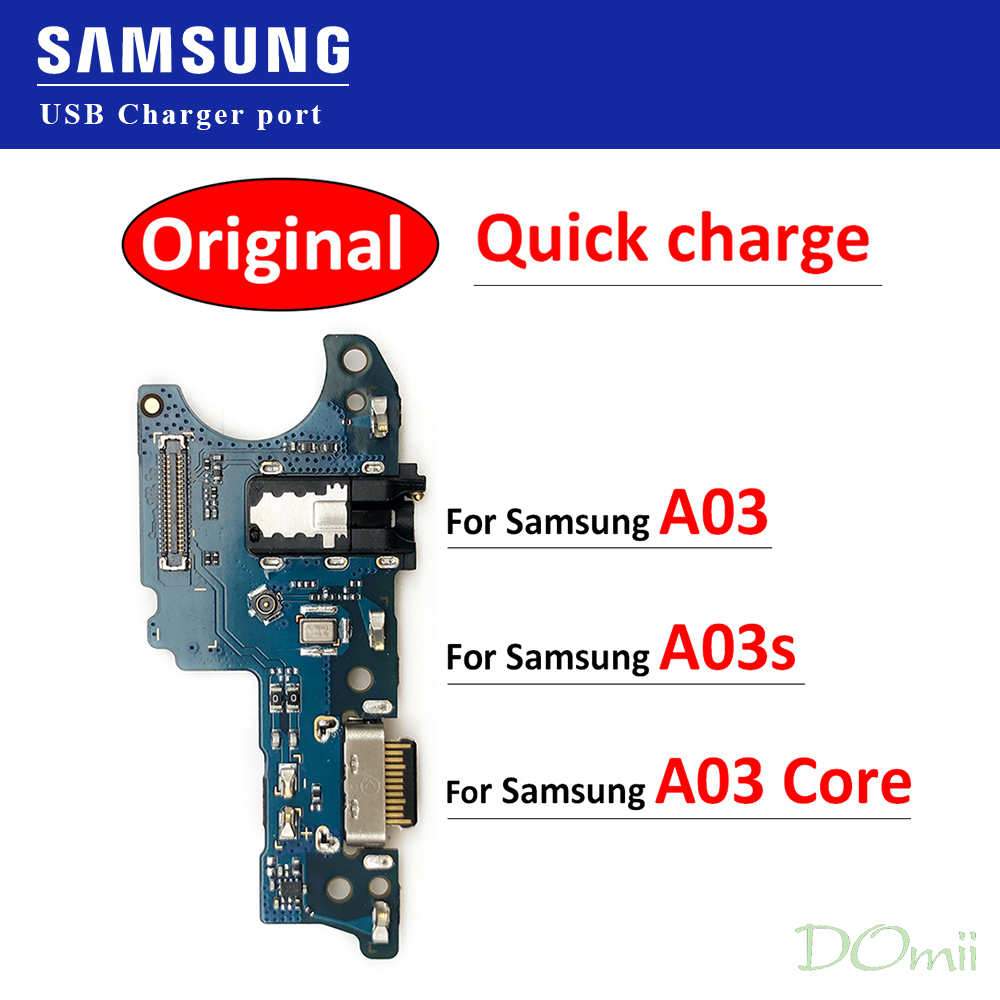 Original Charger Board PCB Flex For Samsung A03S A037 A037F SM A037F