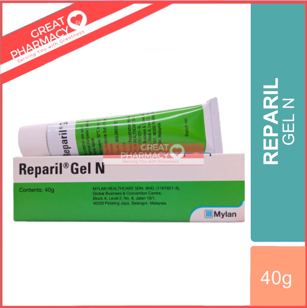 Reparil Gel N 20g Lazada