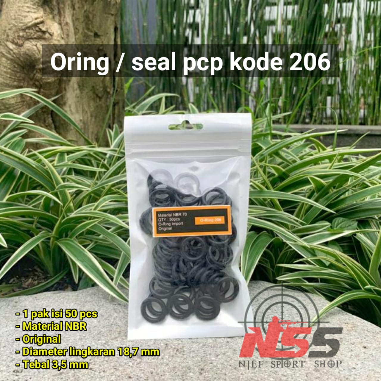 Oring Satuan Kode 206 Oring Satuan Pcp Sil Satuan Seal Oring