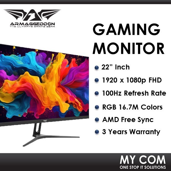 Armaggeddon Pixxel Pf Hd Super Fhd Hz Ms Rgb Gaming Monitor