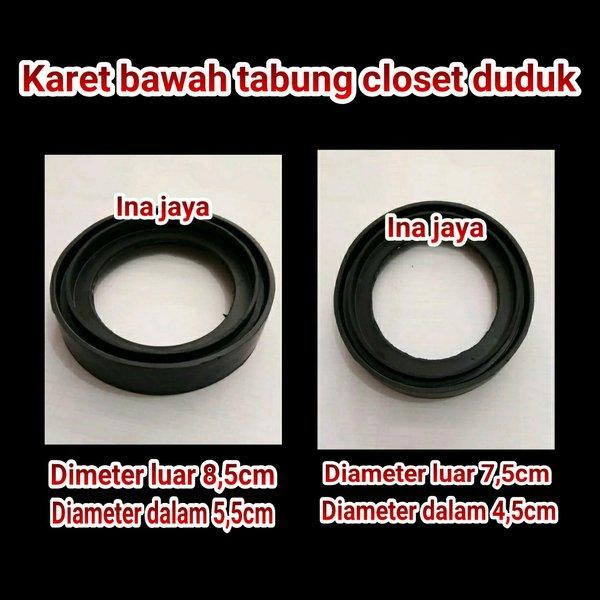 Inajaya Karet Bawah Tabung Closet Seal Bawah Tanki Closed Sil Klosed