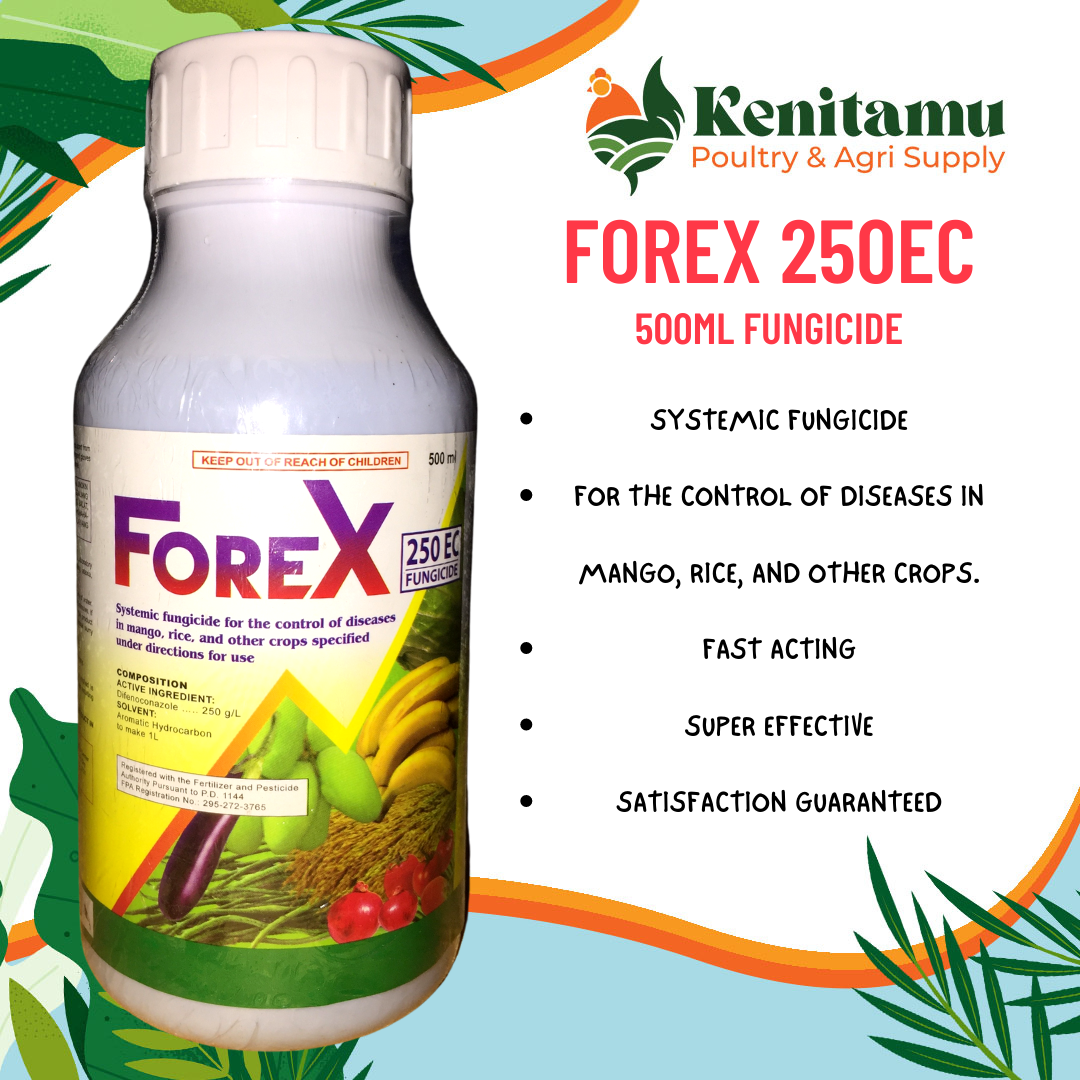 FOREX 250EC 500ML FUNGICIDE BY VANN HAWK FOR PLANT CARE AND CROPS