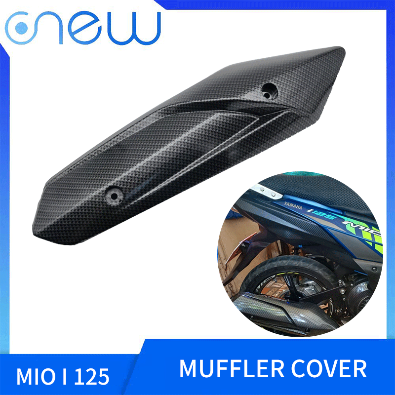 Onew Motorcycle Muffler Cover Heat Guard For Yamaha Mio I Carbon