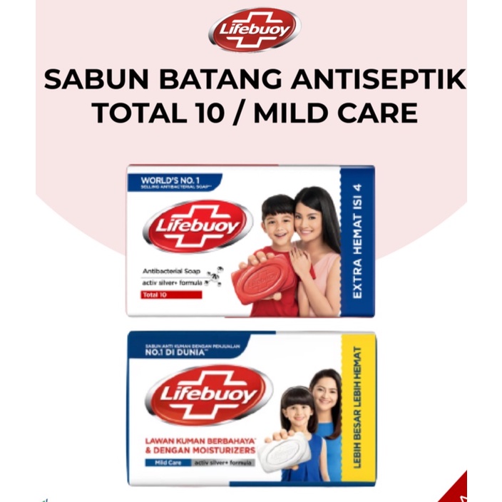 Lifebuoy Bar Soap Antiseptik Sabun Mandi Batang G Lazada Indonesia