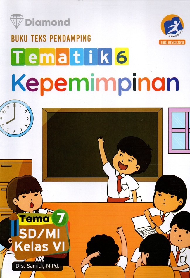 Buku Teks Pendamping Tematik 6 Tema 7 Kepemimpinan Sd Mi Ke Lazada