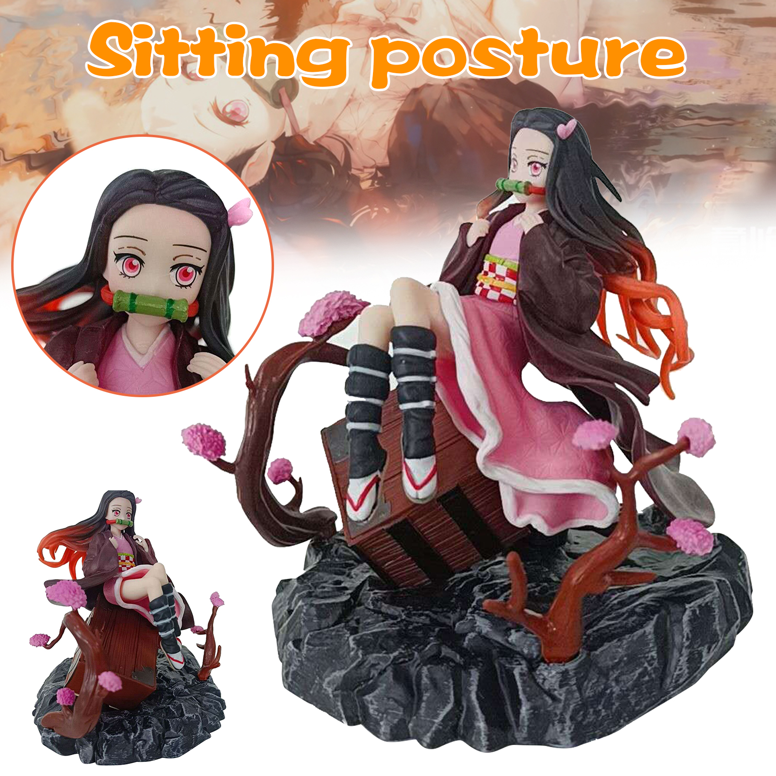 Yancey Demon Slayer Kimetsu No Yaiba Kamado Nezuko Pvc