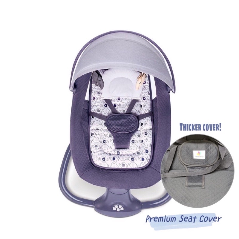 Mastela 3in1 Deluxe Swing Multi Functional Bassinet Electric Baby