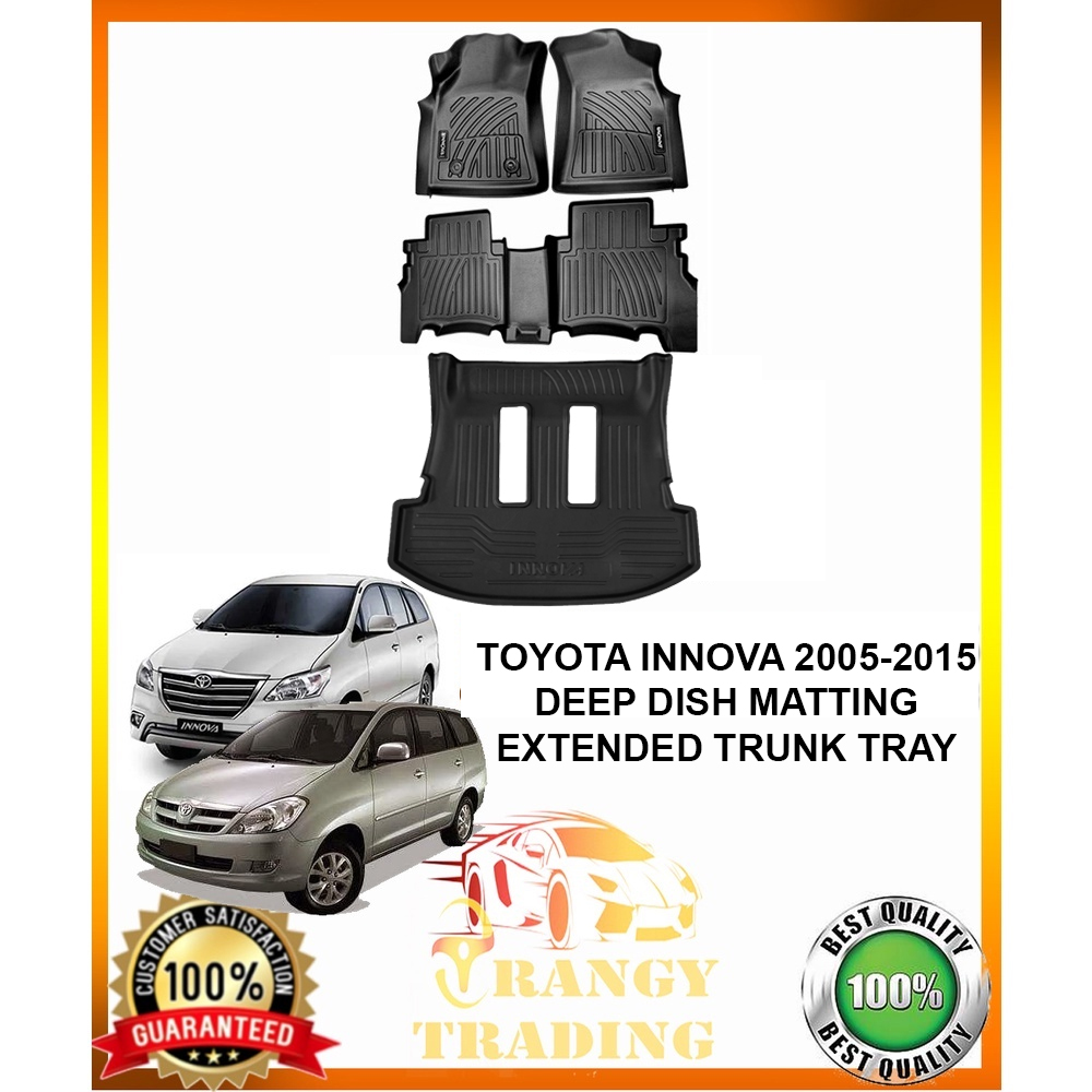 Toyota Innova To Oem Tpe D Excellent Deep Dish Matting