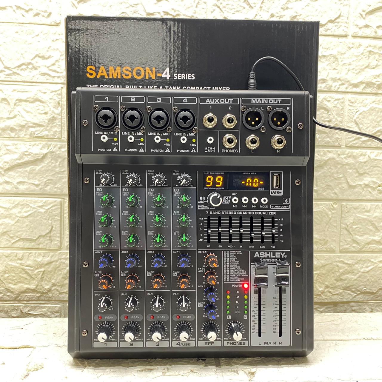 Mixer Audio Ashley Samson Series Original Product Channel Dsp