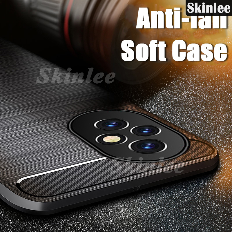 Phone case For Honor 200 Back cover Phone Cover Brushed Texture Soft TPU Silicone PU Leather Back Cover For Honor 200 Pro Cover cases