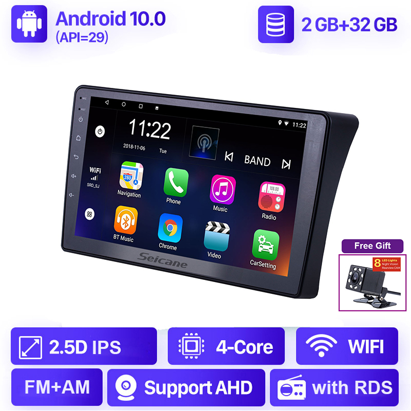 Seicane Inch Ips Touchscreen Android Car Radio Gps Headunit