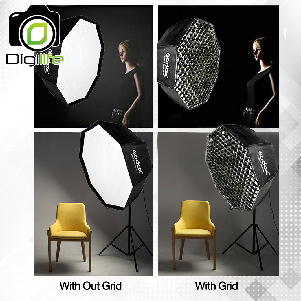 Godox Softbox SB GUE 120 Cm Octa Umbrella Softbox With Grid Bowen