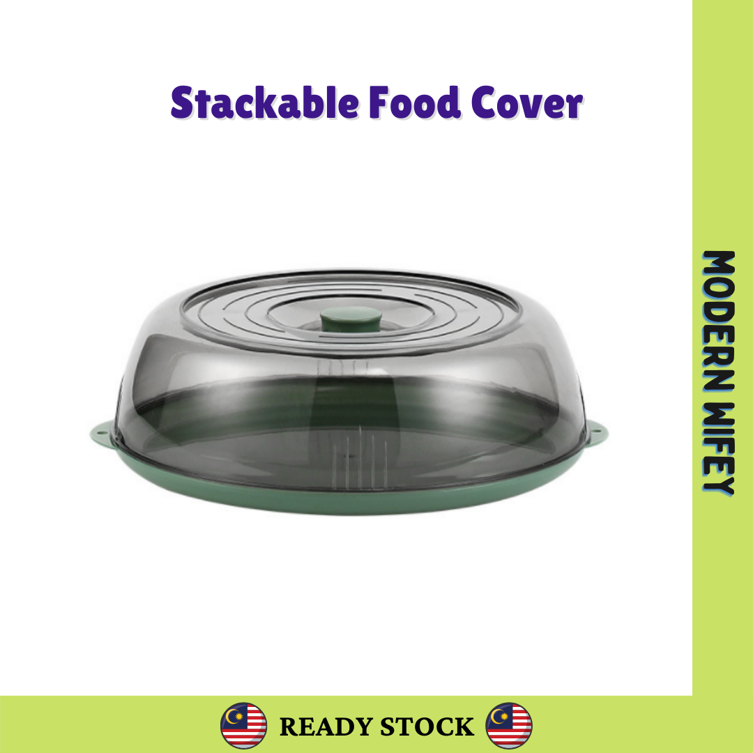 Ready Stock New Design Stackable Food Cover Heat Preservation Kitchen