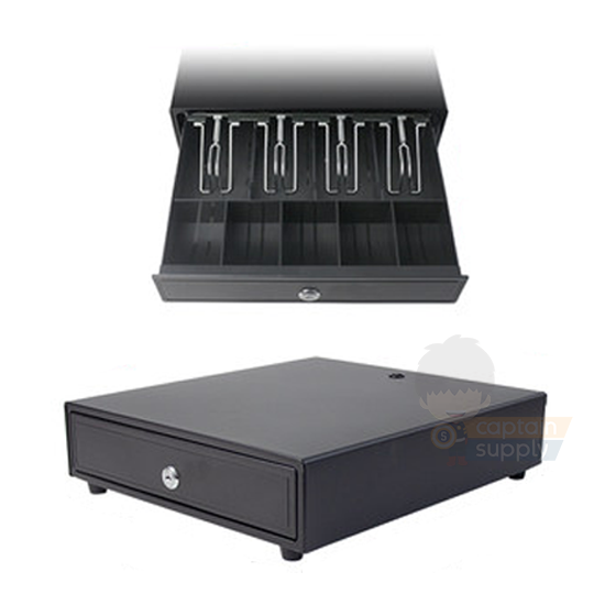 SG Seller Cash Drawer Box Key Lock Cashier Register POS Money